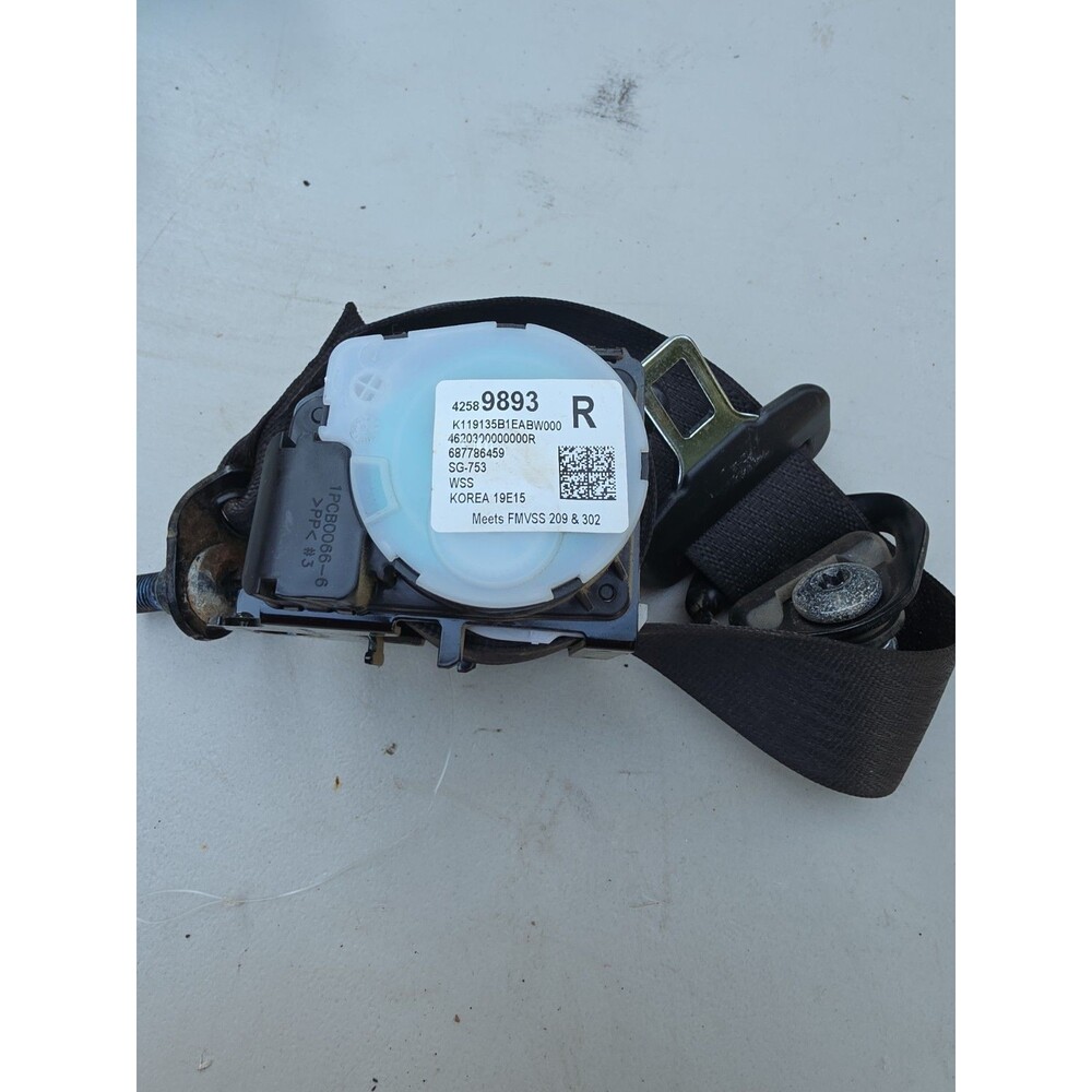 2016-2022 Chevrolet Spark Rear Right Passenger Side Seat Belt Retractor OEM